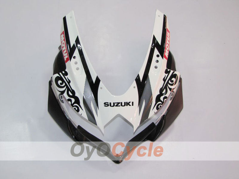 Kit de carénage à injection pour GSX R600 08-10 - Blanc, Noir - Corona, MOTUL #OYO87901607