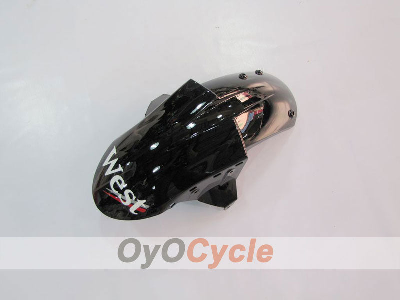 Kit de carénages à injection pour NINJA ZX-6R 05-06 - Blanc, Noir - West #OYO87901894