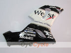Kit de carénages à injection pour NINJA ZX-6R 05-06 - Blanc, Noir - West #OYO87901894