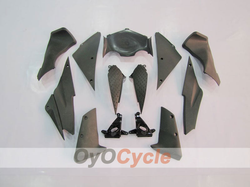 Kit de carénages à injection pour NINJA ZX-6R 05-06 - Blanc, Noir - West #OYO87901894
