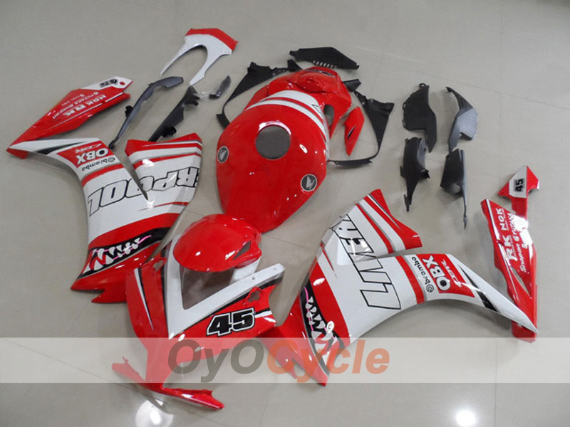 Kit de carénage à injection pour CBR1000RR 12-16 - Rouge, blanc - Style d'usine #OYO87903326