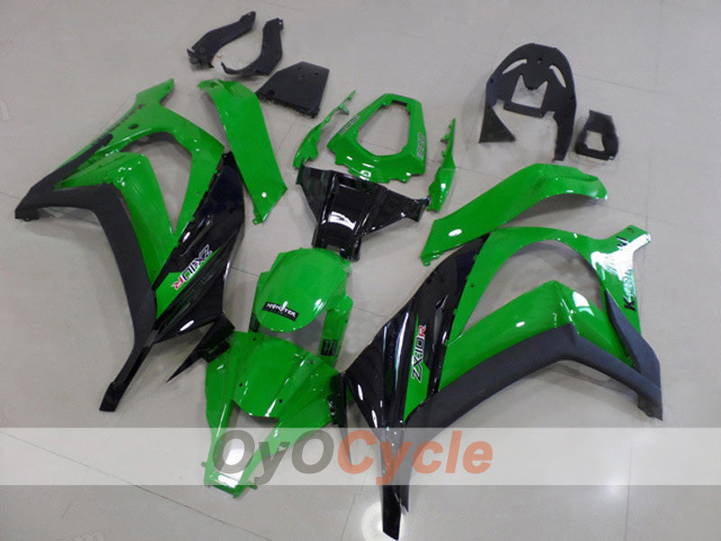 Kit de carénage à injection pour NINJA ZX-10R 11-15 - Vert, Noir - Style d'usine #OYO87903134 Image principale du produit