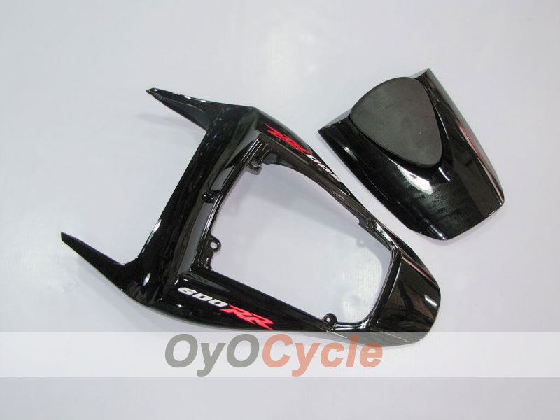 Kit de carénage à injection pour CBR600RR 09-12 - Blanc, Noir - Style usine #OYO87900450