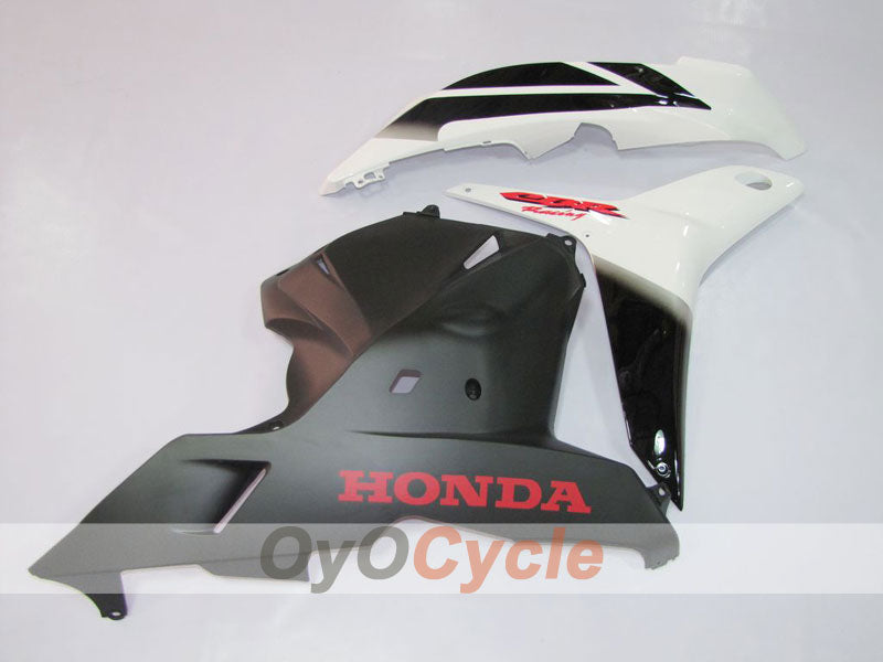 Kit de carénage à injection pour CBR600RR 09-12 - Blanc, Noir - Style usine #OYO87900450