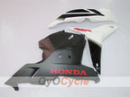 Kit de carénage à injection pour CBR600RR 09-12 - Blanc, Noir - Style usine #OYO87900450