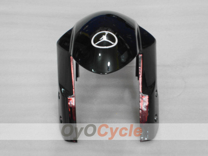 Kit de carénage à injection pour GSX R750 06-07 - Rouge, Noir - Jordan #OYO87901300