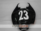 Kit de carénage à injection pour GSX R750 06-07 - Rouge, Noir - Jordan #OYO87901300
