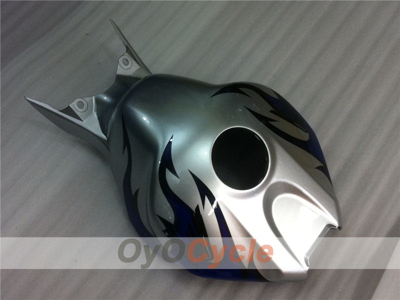 Kit de carénage à injection pour CBR1000RR 06-07 - Bleu, argent - Flamme #OYO87900583