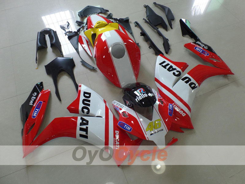 Kit de carénage à injection pour CBR1000RR 12-16 - Rouge, blanc - Style d'usine #OYO87903327