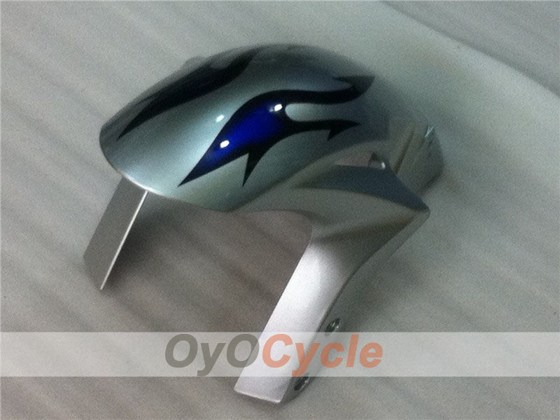 Kit de carénage à injection pour CBR1000RR 06-07 - Bleu, argent - Flamme #OYO87900583
