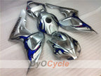 Kit de carénage à injection pour CBR1000RR 06-07 - Bleu, argent - Flamme #OYO87900583