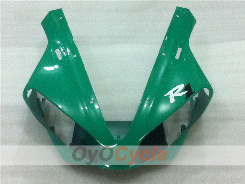 Kit de carénages injectés pour YZF-R1 00-01 - Vert, noir - Style d'origine #OYO87900772