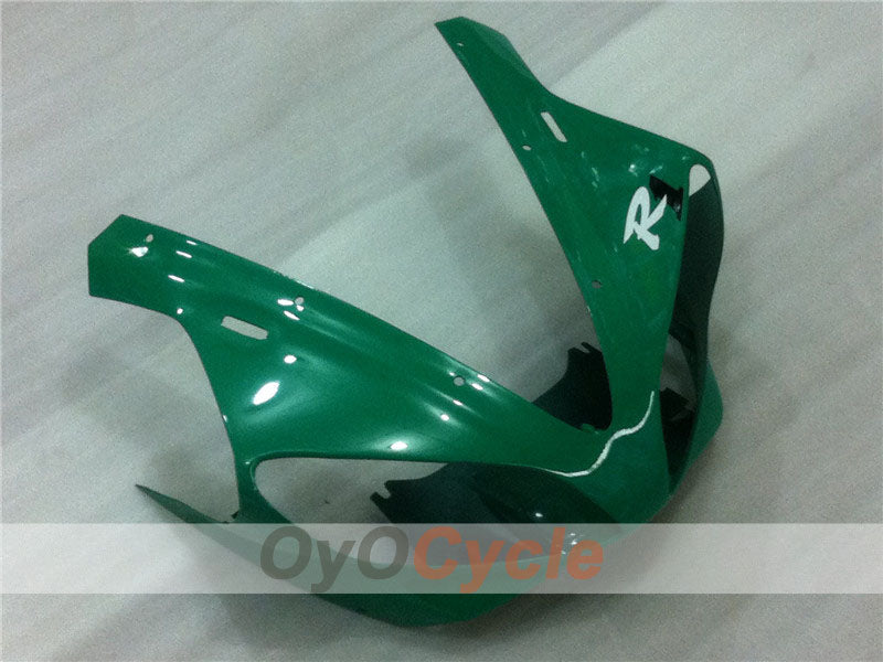 Kit de carénages injectés pour YZF-R1 00-01 - Vert, noir - Style d'origine #OYO87900772