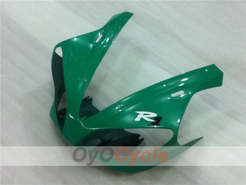 Kit de carénages injectés pour YZF-R1 00-01 - Vert, noir - Style d'origine #OYO87900772