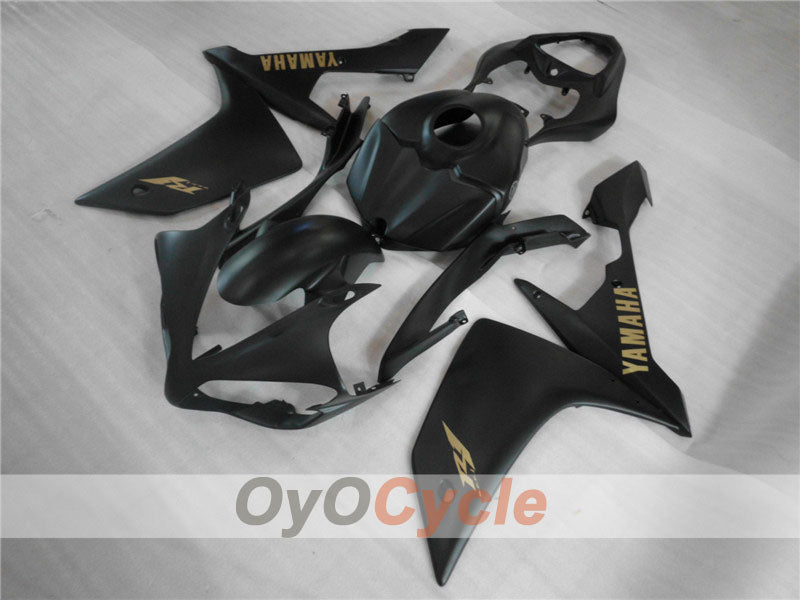 Kit de carénage injecté pour YZF-R1 07-08 - Noir, Mat - Style d’origine #OYO87900863