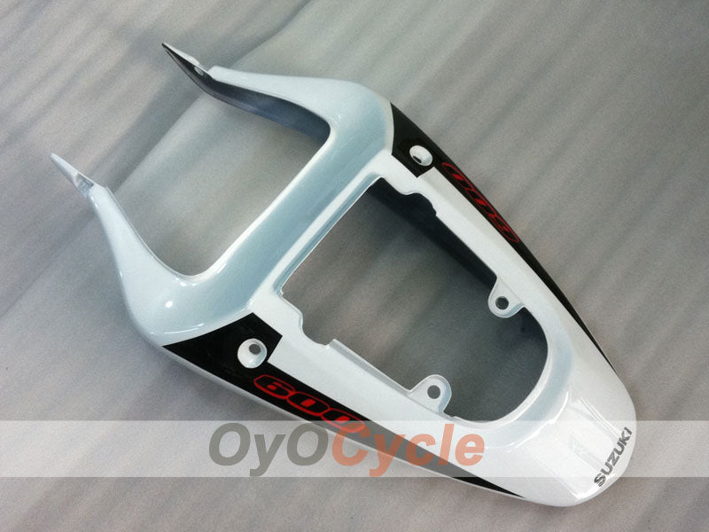Kit de carénage à injection pour GSX R600 01-03 - Blanc, Noir - Style d'usine #OYO87901072