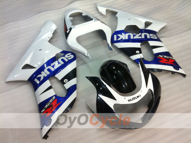 Kit de carénage à injection pour GSX R600 01-03 - Blanc, Noir - Style d'usine #OYO87901072 Image secondaire du produit