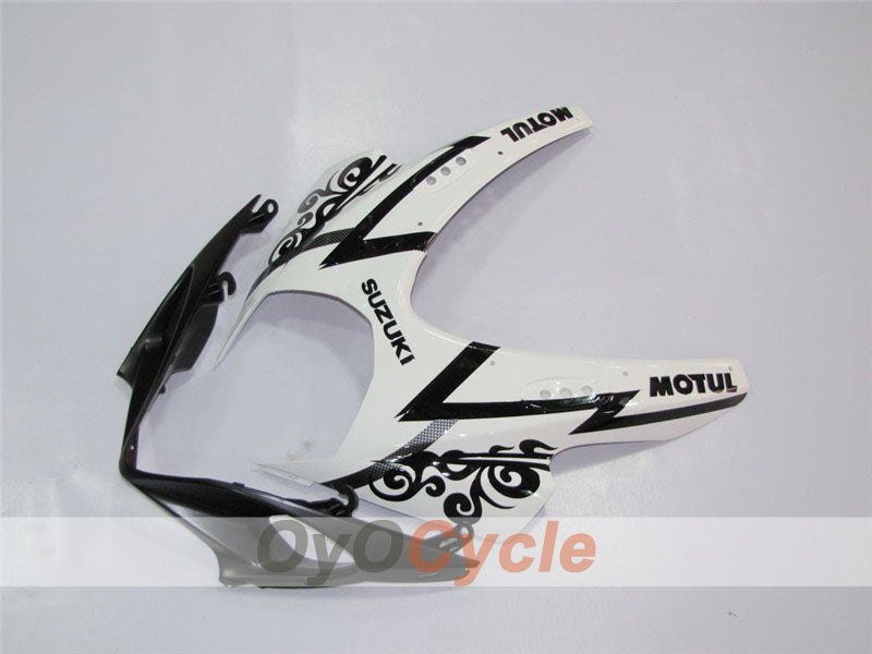 Kit de carénage à injection pour GSX R1000 07-08 - Blanc, Noir - Corona, MOTUL #OYO87902066