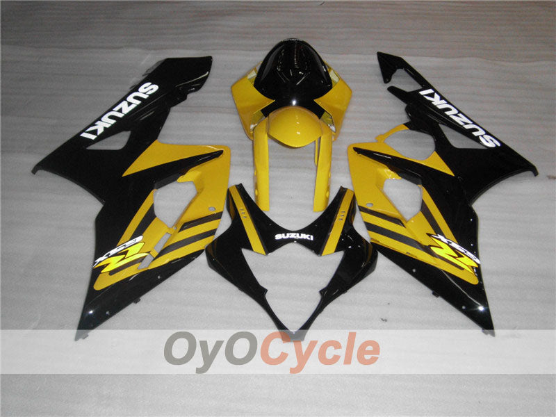 Kit de carénage à injection pour GSX R1000 05-06 - Jaune, Noir - Style d’origine #OYO87901982 Image principale du produit