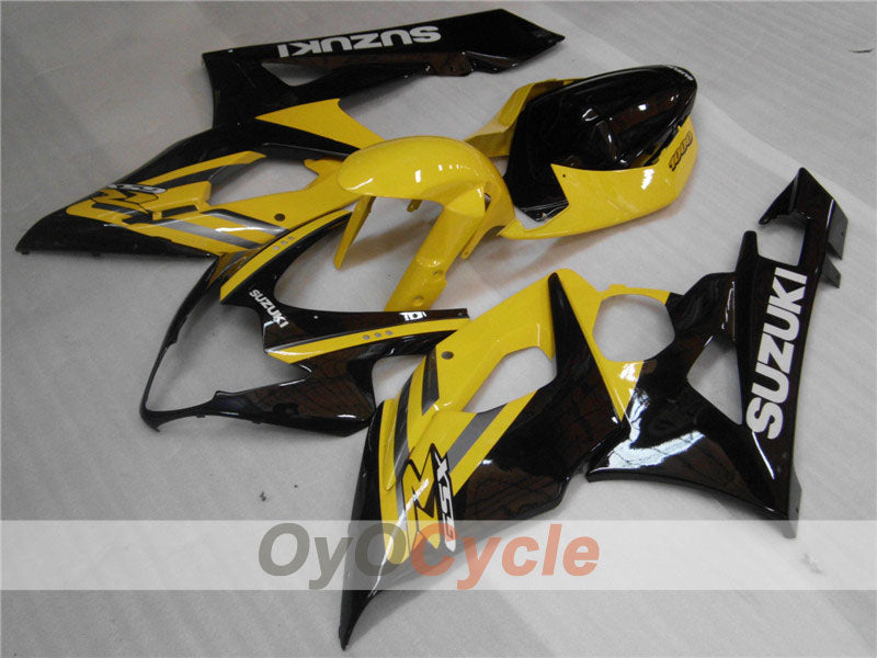 Kit de carénage à injection pour GSX R1000 05-06 - Jaune, Noir - Style d’origine #OYO87901982