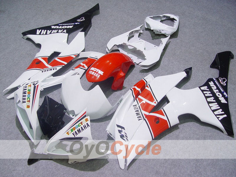 Kit de carénage à injection pour YZF-R6 08-16 - Rouge, Blanc - MOTUL #OYO87900971