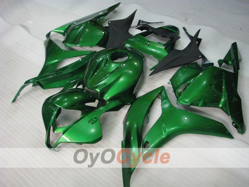 Kit de carénage injecté pour CBR600RR 09-12 - Vert - Style usine #OYO87900221 Image principale du produit