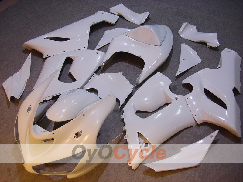 Kit de carénage à injection pour NINJA ZX-6R 05-06 - Blanc - Style usine #OYO87901827 Image principale du produit