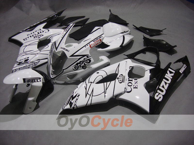 Kit de carénage à injection pour GSX R1000 05-06 - Blanc, noir - Corona, MOTUL #OYO87901944 Image principale du produit