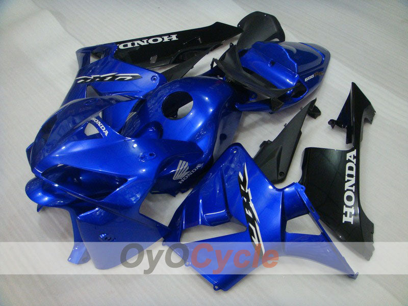 Kit de carénage injecté pour CBR600RR 05-06 - Bleu, noir - Style d’origine #OYO87900296 Image principale du produit