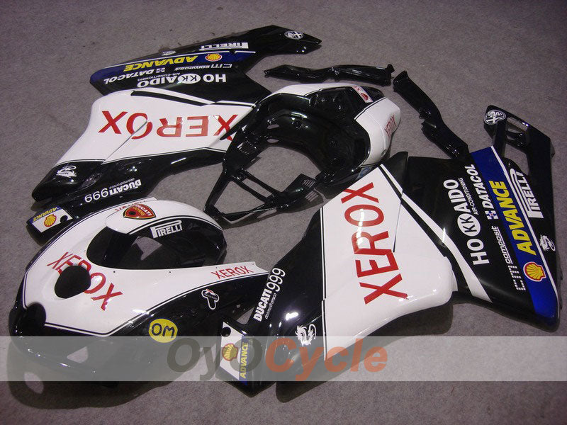 Kit de carénage injecté pour Ducati 999 05-06 - Blanc, Noir - Xerox #OYO87902386 Image principale du produit