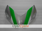 Kit de carénage à injection pour GSX R750 06-07 - Vert, Argent - Style d'origine #OYO87901311
