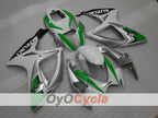 Kit de carénage à injection pour GSX R600 06-07 - Blanc, Argent - Style d'origine #OYO87901521