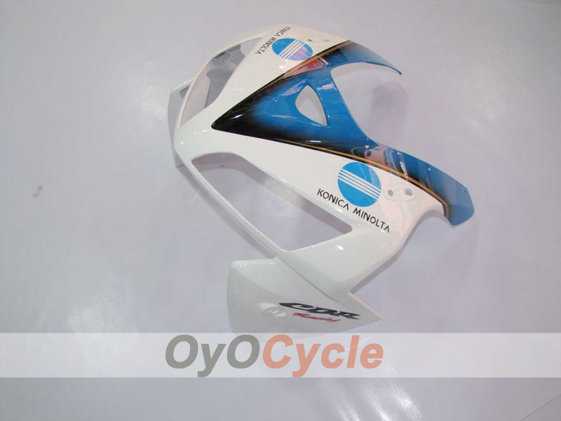 Kit de carénages injectés pour CBR600RR 05-06 - Bleu, blanc - Konica Minolta #OYO87900256