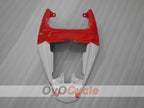 Kit de carénage à injection pour Triumph Daytona 675 06-08 - Rouge, Blanc - Style usine #OYO87903144