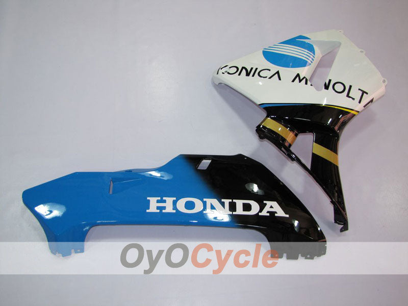 Kit de carénages injectés pour CBR600RR 05-06 - Bleu, blanc - Konica Minolta #OYO87900256