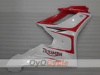 Kit de carénage à injection pour Triumph Daytona 675 06-08 - Rouge, Blanc - Style usine #OYO87903144