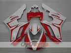 Kit de carénage à injection pour Triumph Daytona 675 06-08 - Rouge, Blanc - Style usine #OYO87903144