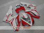 Kit de carénage à injection pour Triumph Daytona 675 06-08 - Rouge, Blanc - Style usine #OYO87903144