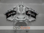 Kit de carénage à injection pour NINJA ZX-6R 94-97 - Blanc, noir - West #OYO87902996