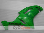 Kit de carénage à injection pour NINJA ZX-6R 07-08 - Vert - Flamme #OYO87901932