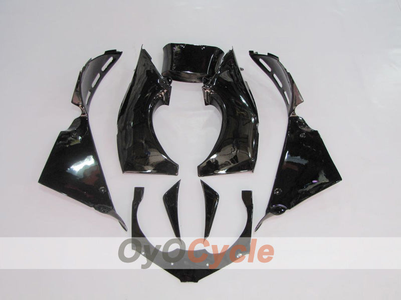 Kit de carénages à injection pour NINJA ZX-12R 00-01 - Noir, doré - Style d'origine #OYO87903071