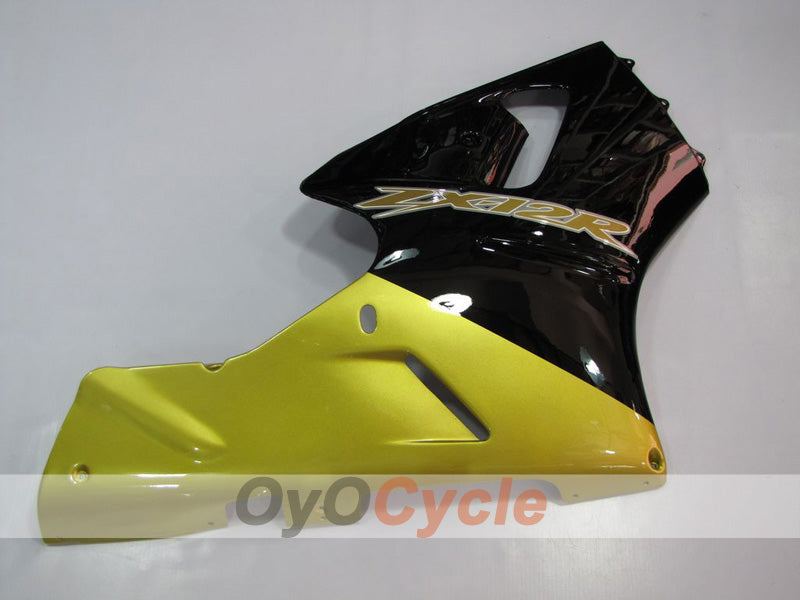 Kit de carénages à injection pour NINJA ZX-12R 00-01 - Noir, doré - Style d'origine #OYO87903071 Image secondaire du produit