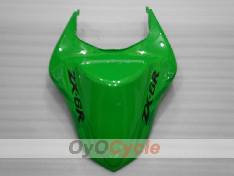 Kit de carénage à injection pour NINJA ZX-6R 07-08 - Vert - Flamme #OYO87901932