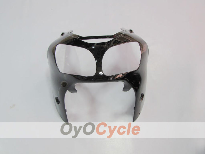 Kit de carénages à injection pour NINJA ZX-12R 00-01 - Noir, doré - Style d'origine #OYO87903071