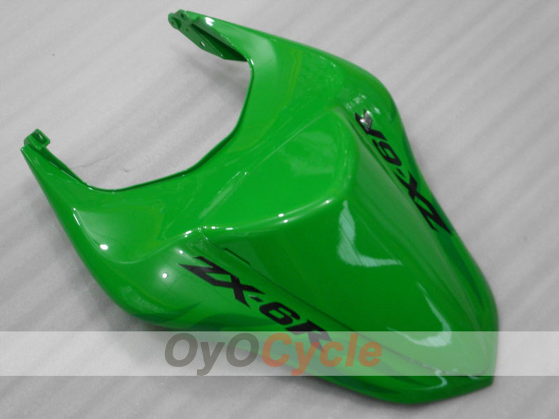 Kit de carénage à injection pour NINJA ZX-6R 07-08 - Vert - Flamme #OYO87901932