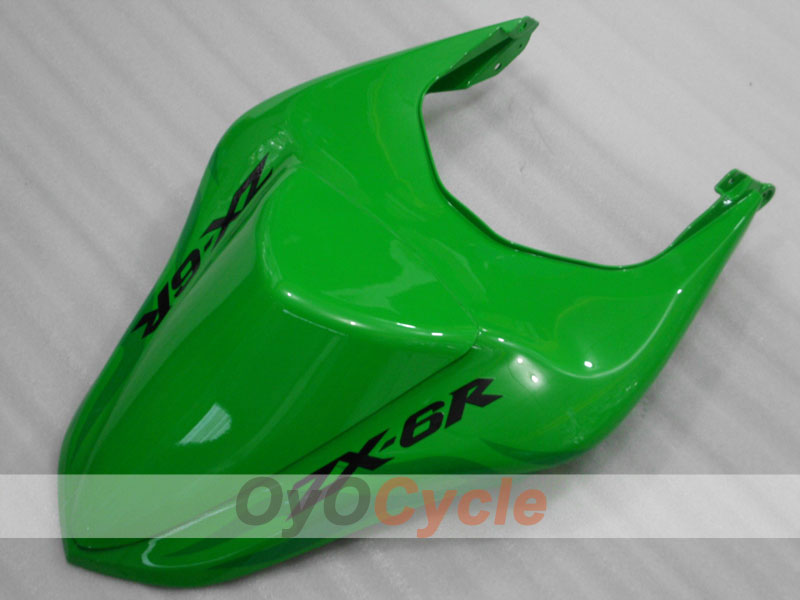 Kit de carénage à injection pour NINJA ZX-6R 07-08 - Vert - Flamme #OYO87901932