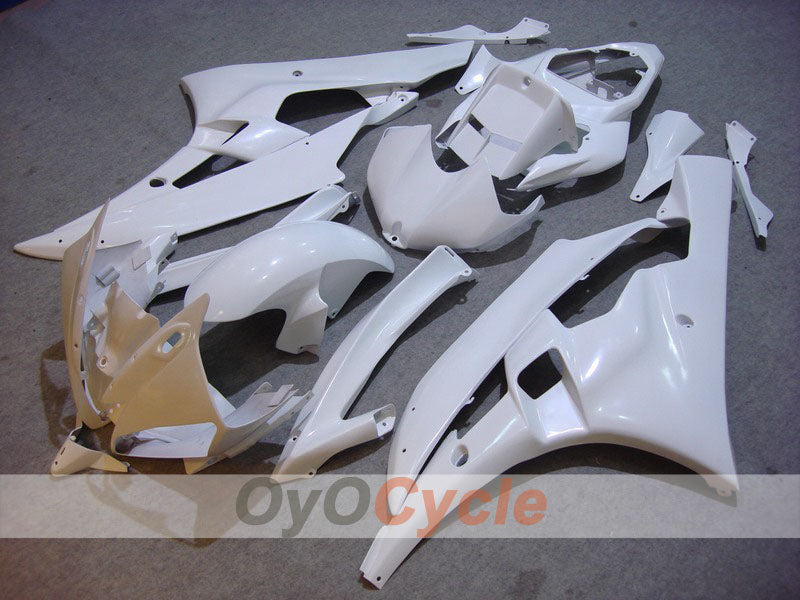 Kit de carénage injecté pour YZF-R6 06-07 - Blanc - Style usine #OYO87900930 Image principale du produit