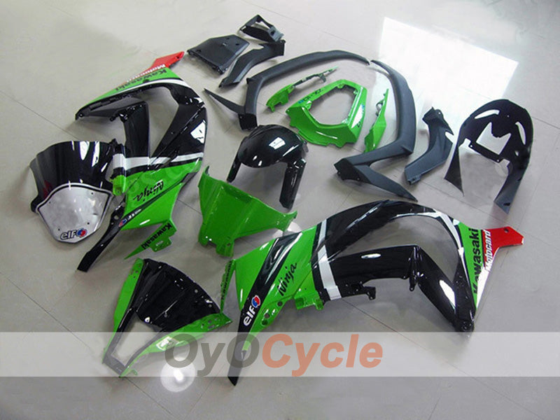 Kit de carénage à injection pour NINJA ZX-10R 11-15 - Vert, Noir - Style d'usine #OYO87903137 Image principale du produit