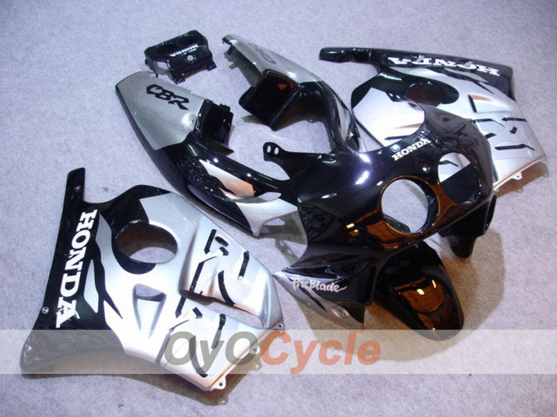 Kit de carénages à injection pour CBR250RR 90-94 - Noir, Argent - Fireblade #OYO87902925