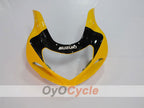 Kit de carénage à injection pour GSX R600 01-03 - Jaune, argent - Style d'origine #OYO87901085